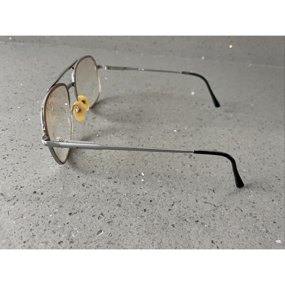 Viva Mod.1016 WS Eyeglasses Frames ONLY Silver Aviator Full Rim Frame 58-17-145 - Picture 3 of 14